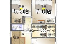 2階間取図(間取)