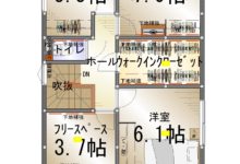 2階間取図(間取)